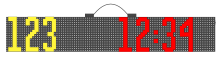 Floorball Penalty Screen (Single Line)